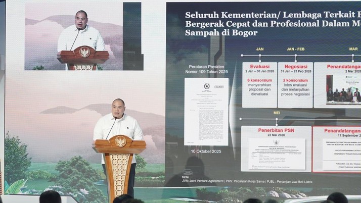Danantara resmi memulai Proyek sampah menjadi energi listrik (PSEL) di Bogor, Raya. (Dok. Denera)