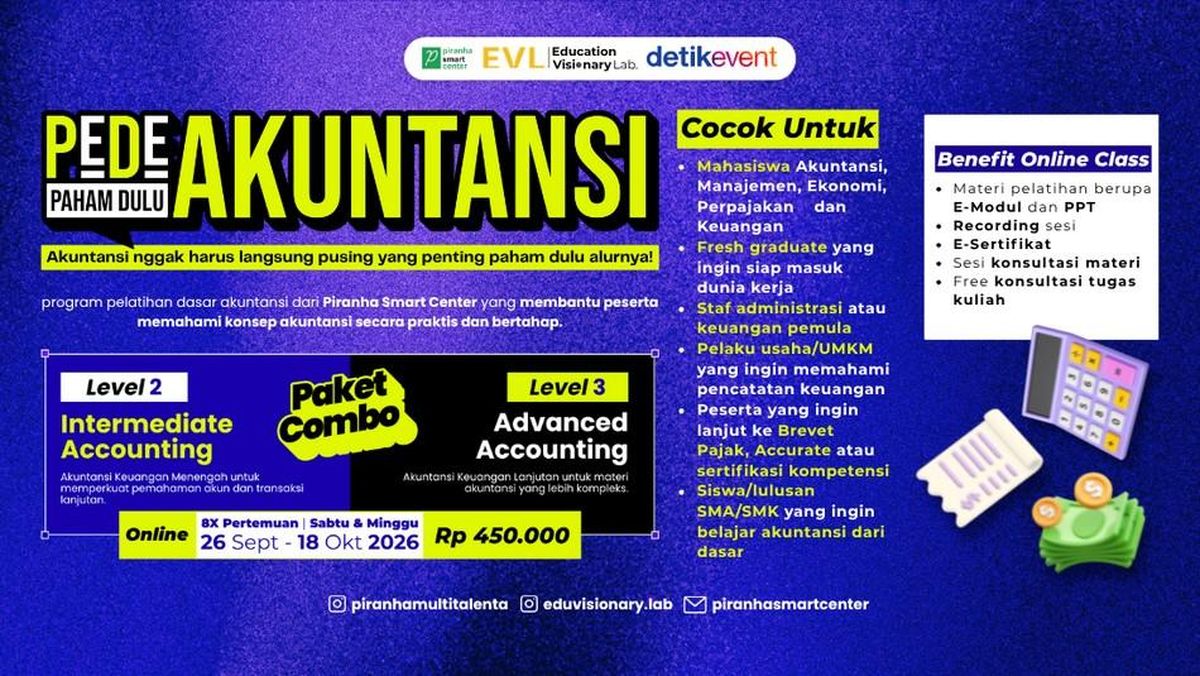 Mau Lebih Jago Kelola Keuangan? Yuk Perdalam Akuntansi di Kelas Ini