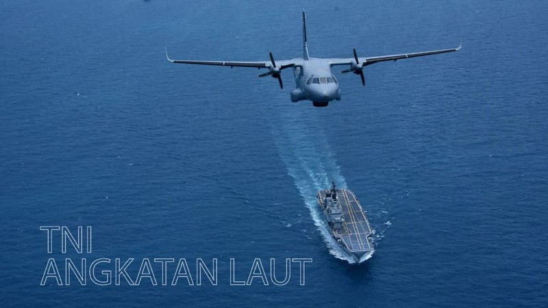 Kapal induk ITS Giuseppe Garibaldi tiba di perairan Indonesia setelah berlayar dari Italia pada 24 Agustus 2026. (Instagram/tni_angkatan_laut)