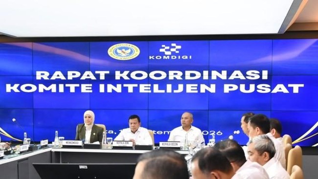 Kepala BIN, BSSN, dan Menkomdigi Ketemu, Bahas Apa?