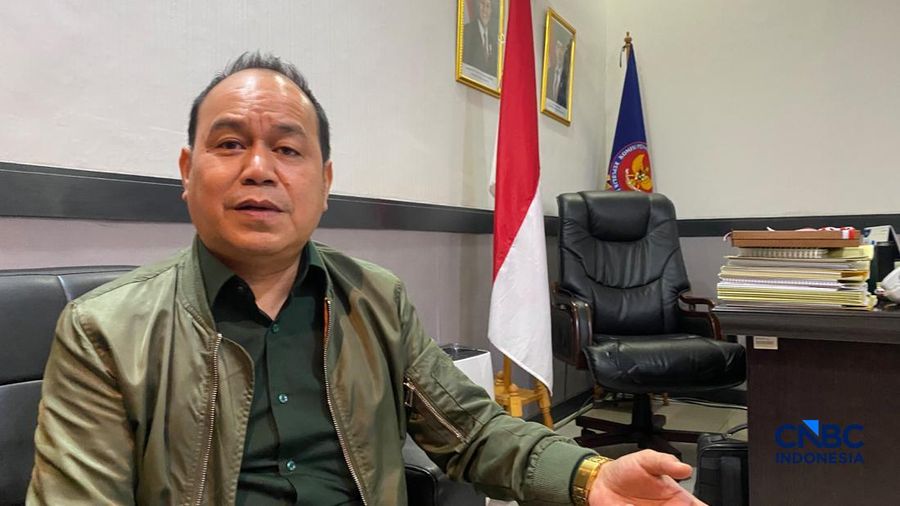 Ketua Komisi Pengawas Persaingan Usaha (KPPU), Gopprera Panggabean. (CNBC Indonesia/Novina Putri Bestari)