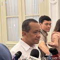 Ketum Partai Golkar Bahlil Lahadalia. (Eva/detikcom)