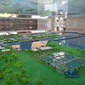 Mockup denah pembangunan Pelabuhan Perikanan Nusantara (PPN) Kejawanan. (CNBC Indonesia/Martyasari Rizky)