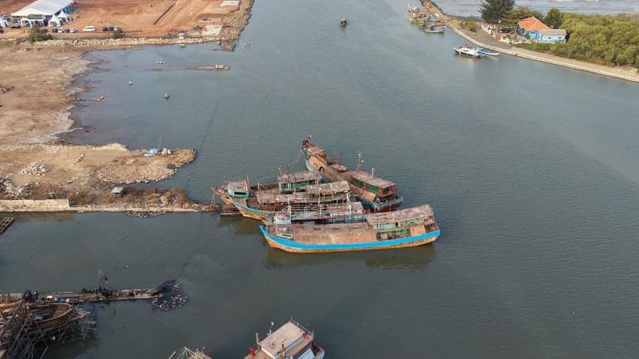 PPN Kejawanan yang akan dibangun jadi pelabuhan perikanan modern bertaraf internasional oleh KKP.