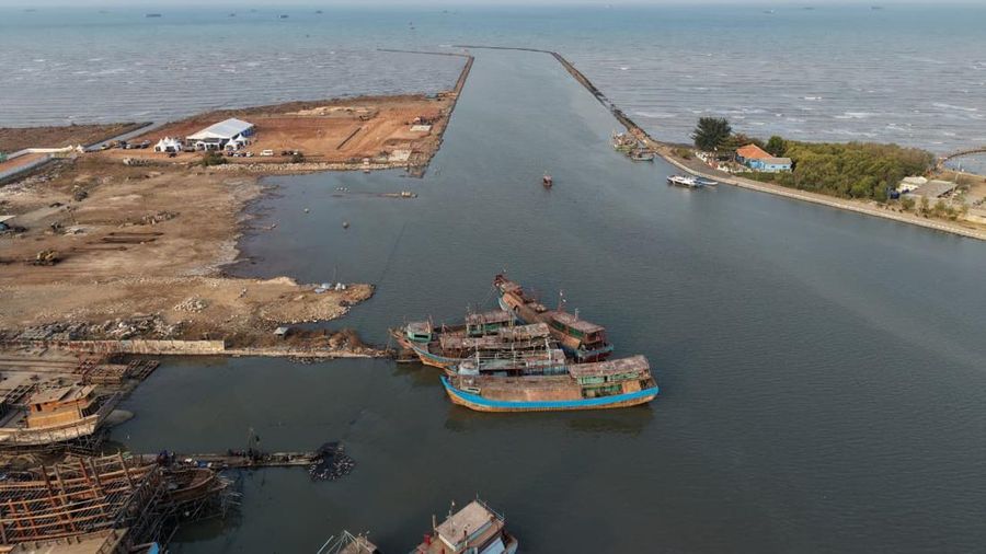 PPN Kejawanan yang akan dibangun jadi pelabuhan perikanan modern bertaraf internasional oleh KKP. (Dok. KKP)