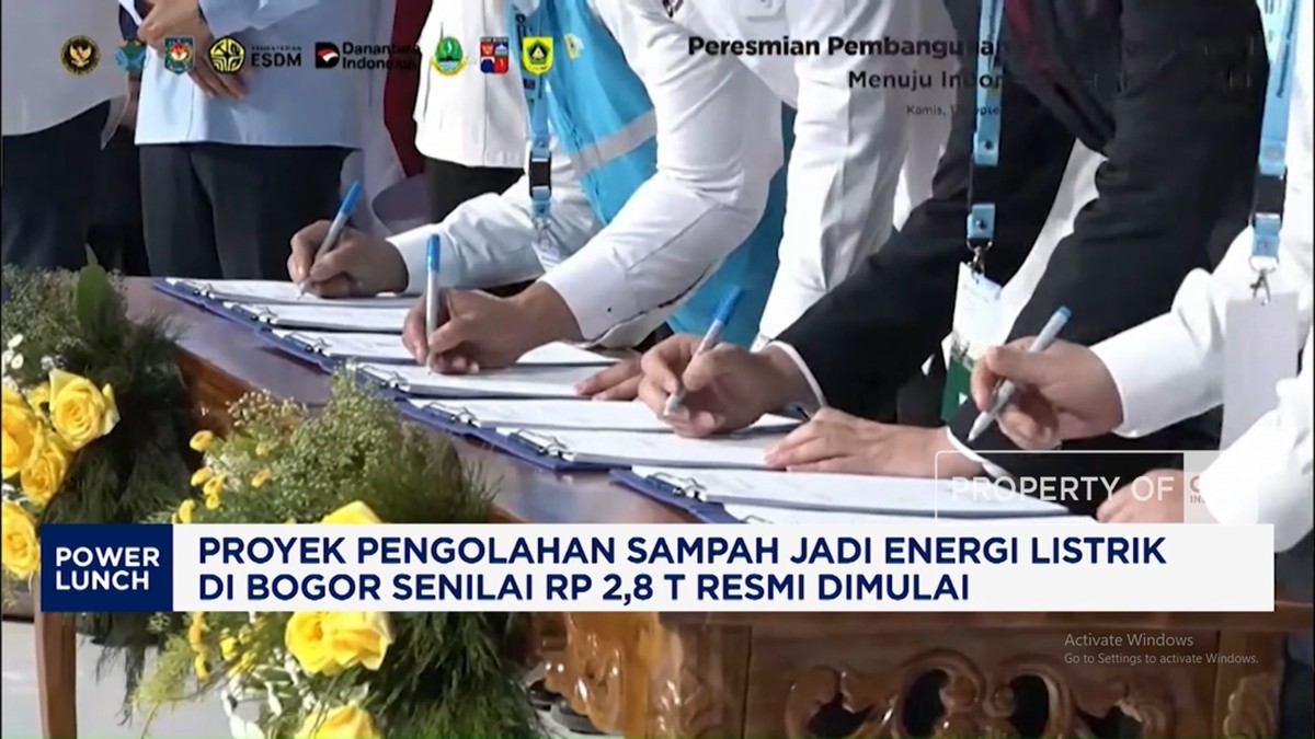 Video: Proyek PSEL di Bogor Senilai Rp 2,8 T Resmi Dimulai