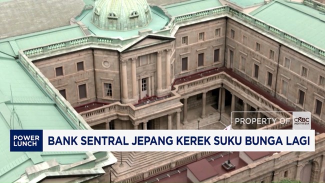 Video: Bank Sentral Jepang Kerek Suku Bunga Lagi, Tertinggi Sejak 1995