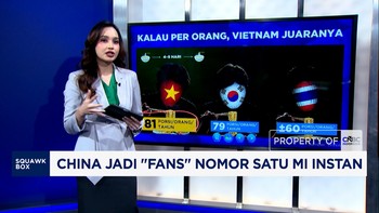 China Jadi "Fans" Nomor Satu Mi Instan