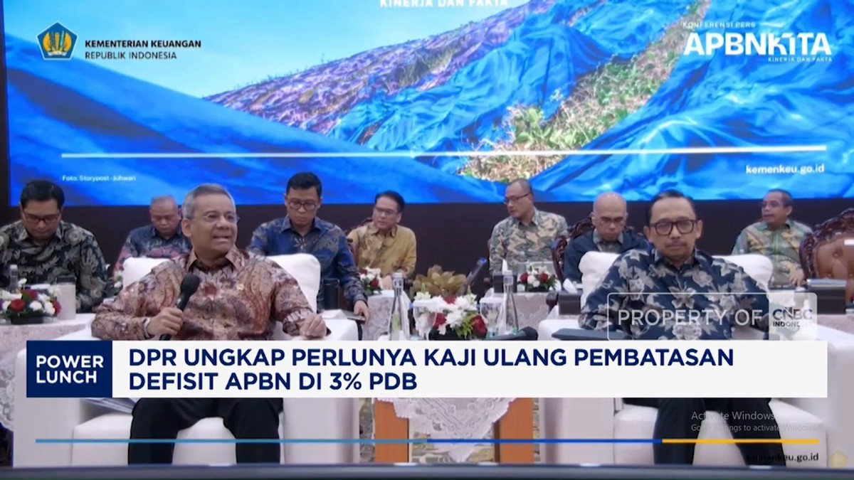 DPR Ungkap Perlunya Kaji Ulang Pembatasan Defisit APBN di 3% PDB