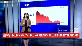 Jalur Energi Terancam, IHSG Anjlok & Rupiah Tembus Rp 17.700 per USD