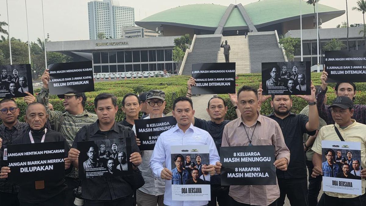 KWP Gelar Doa Bersama Hilangnya 5 Jurnalis dan 3 Kru di Gunung Anak Krakatau
