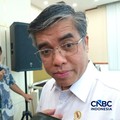 Menteri Ketenagakerjaan (Menaker) Yassierli saat ditemui di Kantor Pusat BPS, Jakarta, Jumat (18/9/2026). (CNBC Indonesia/Martyasari Rizky)