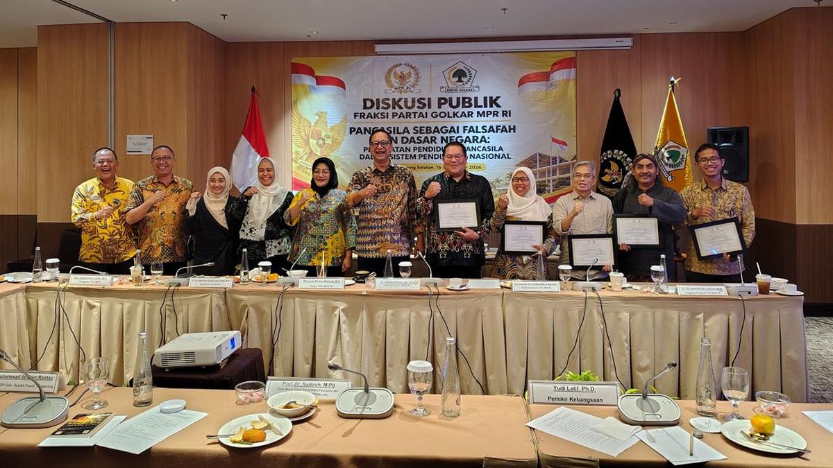 Fraksi Partai Golkar MPR Dorong Pancasila &amp; Budaya Bersih Masuk Kurikulum