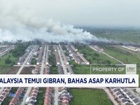PM Malaysia Temui Gibran, Bahas Asap Karhutla