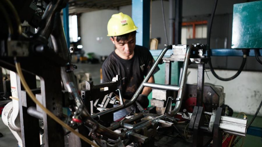 Produksi motor listrik Savart Motors. (Dok: Savart Motors)