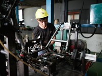 Produksi motor listrik Savart Motors. (Dok: Savart Motors)