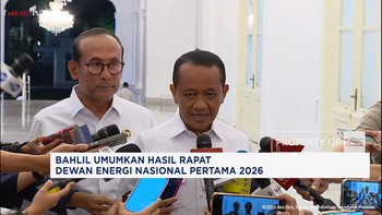 Rapat Dewan Energi Nasional, Bahlil Jamin Stok BBM Aman & Bakal Kembangkan E50