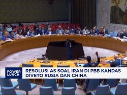 Resolusi AS Soal Iran di PBB Kandas Diveto Rusia dan China