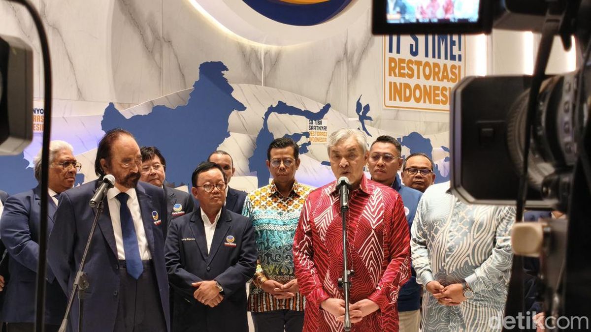 Surya Paloh Terima Wakil PM Malaysia, Bahas Pelatihan Kaderisasi Partai