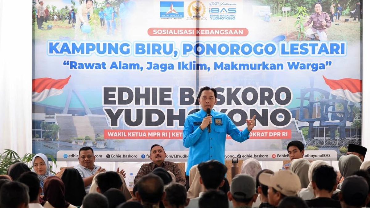 Sosialisasi ProKlim, Ibas Dorong Ngebel Ponorogo Jadi Kawasan Wisata Biru