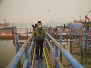 Intrusi Air Laut Membuat Sungai Kapuas dan Sampit Jadi Asin