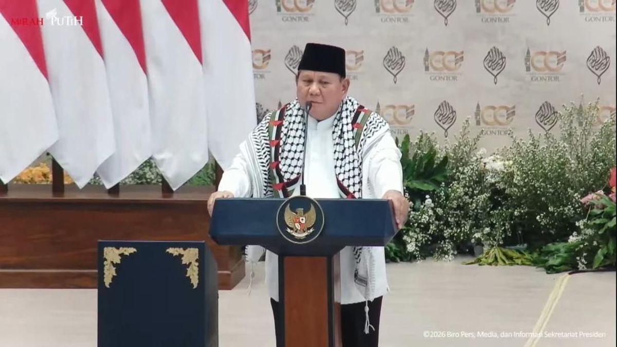 Prabowo: Jangan Percaya Semua di Medsos, Mereka Ingin Kita Lemah
