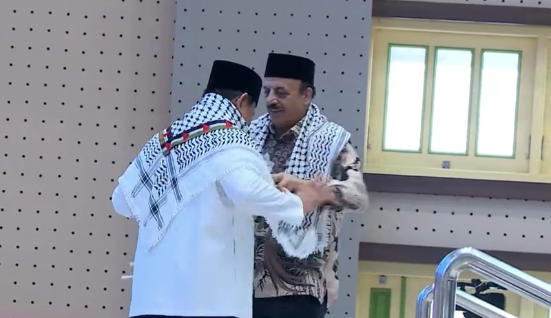 Presiden Prabowo Subianto saat menghadiri Syukuran 100 Tahun Pondok Modern Darussalam Gontor, Sabtu (19/9/2026). (Dok. BPMI Setpres)