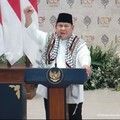 Presiden Prabowo Subianto saat menghadiri Syukuran 100 Tahun Pondok Modern Darussalam Gontor, Sabtu (19/9/2026). (YouTube/Sekretariat Presiden)