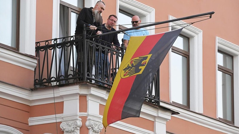Rusia menutup konsulat Jerman di St. Petersburg. (REUTERS/Andrei Bok)