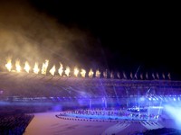 Asian Games 2026 Resmi Dibuka, Indonesia Pakai Adat Batak dan Bali
