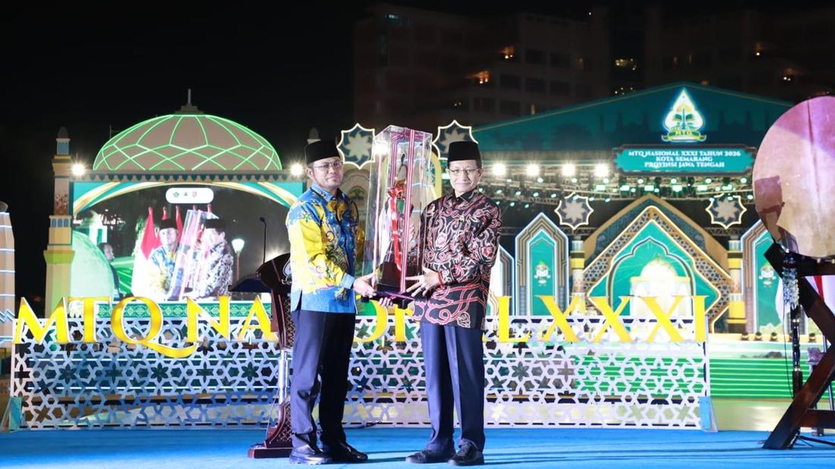 Raih 288 Poin, Kalimantan Timur Jadi Juara Umum MTQ Nasional XXXI 2026