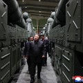 Potret Kim Jong Un Sidak Pabrik Senjata Korut: Genjot Drone-Pakai AI