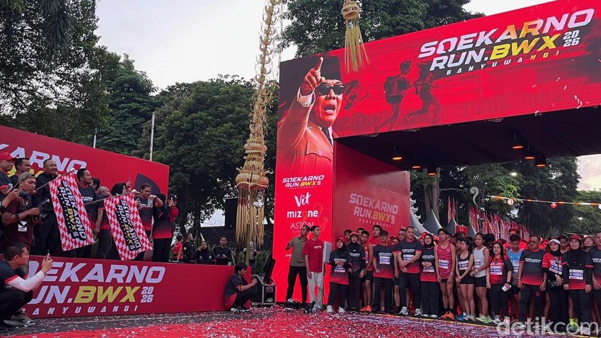 DPD PDIP Jatim Bakal Jadikan Soekarno Run BWX Agenda Tahunan