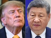 (COMBO) This combination of pictures created on September 16, 2026 shows (L/R) US President Donald Trump in Washington, DC, on September 4, 2026 and China's President Xi Jinping in Bishkek on September 1, 2026. Chinese President Xi Jinping is expecte