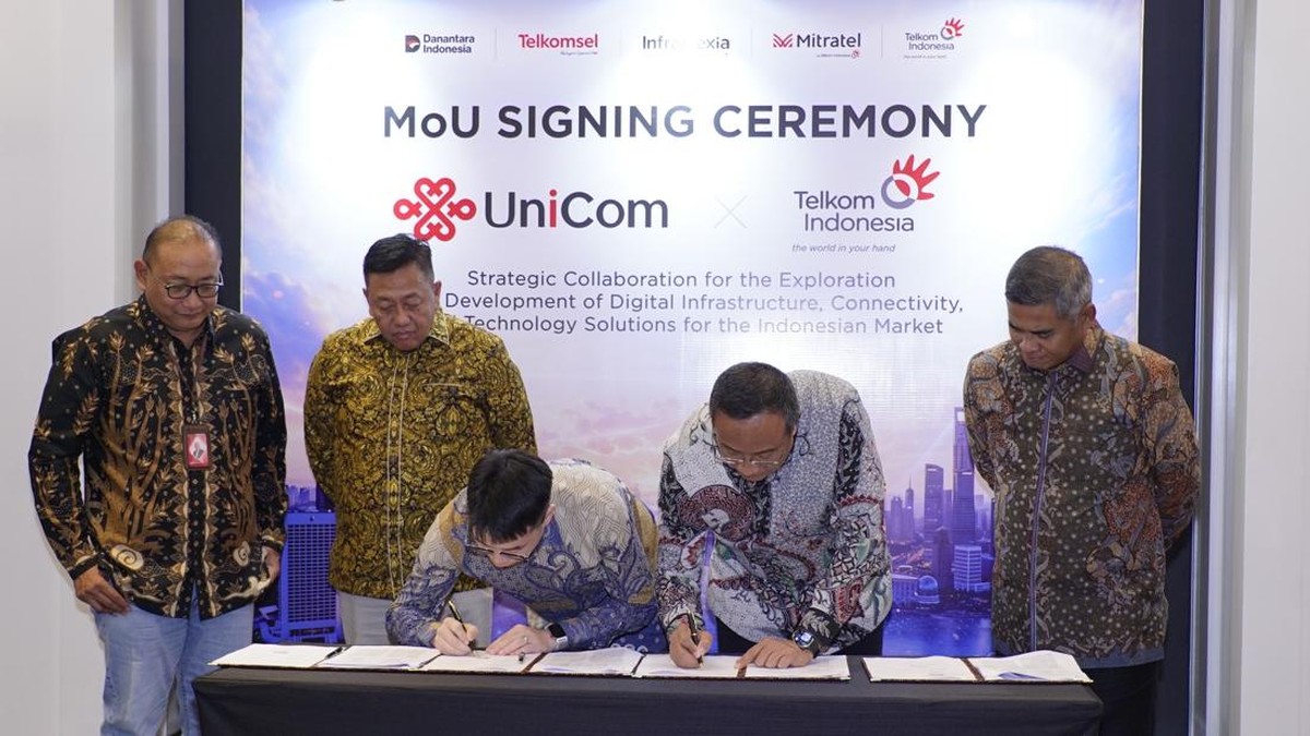 Kolaborasi TelkomGroup dan China Unicom Perkuat Ekosistem Digital RI