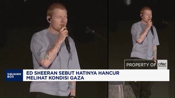 Ed Sheeran Sebut Hatinya Hancur Melihat Kondisi Gaza