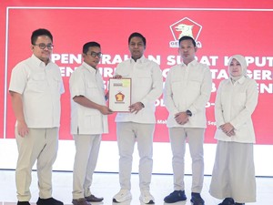 Ketua DPC Gerindra Minta Kader Bantu Pembangunan Infrastruktur di Pandeglang