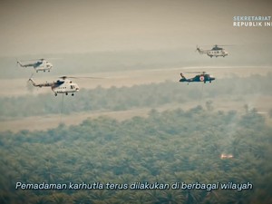 64 Aircraft, 54,000 Personnel Deployed to Fight Forest Fires