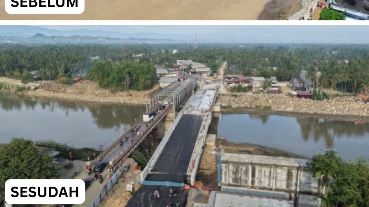 Jembatan Krueng Tingkeum Beroperasi, Jalur Aceh-Sumut Kembali Normal