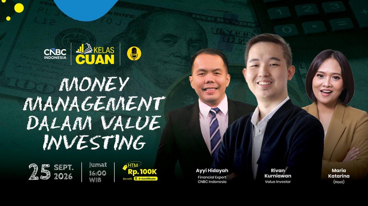 Merapat! Kelas Cuan Ungkap Cara Mengelola Modal dan Risiko Investasi