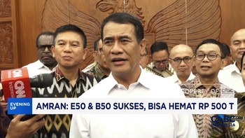 Mentan Amran : E50 - B50 Sukses Bisa Hemat Rp 500 Trilliun