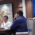 Menteri PKP Maruarar Sirait dalam evaluasi publik, Senin (21/9/2026). (CNBC Indonesia/Ferry Sandi)