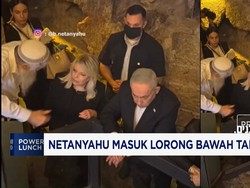 Netanyahu Masuk Lorong Bawah Tanah Al Aqsa
