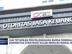 OJK Wajibkan Bursa Mineral dan Komoditas Strategis Miliki Modal Rp1 T