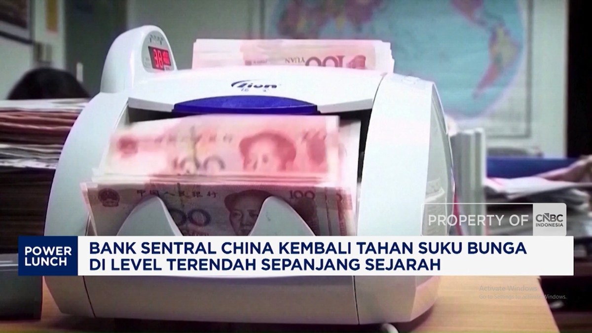 PBOC Kembali Tahan Suku Bunga di Level Terendah Sepanjang Sejarah