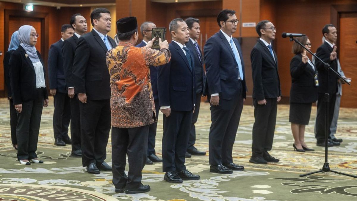 Momen Pelantikan Pejabat Pimpinan Tinggi Pratama Kemenkeu
