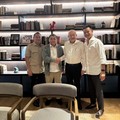Pemilik Jhonlin Group, Andi Syamsuddin Arsyad dan Pendiri Bayan Resources, Datok Low Tuck Kwong. (Instagram/alwincc)