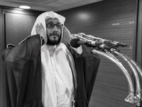 Sheikh Ibrahim bin Adel Al-Madani. (X/insharifain)
