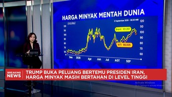 Trump Buka Peluang Ketemu Presiden Iran, Harga Minyak Melemah