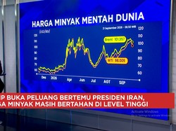 Trump Buka Peluang Ketemu Presiden Iran, Harga Minyak Melemah
